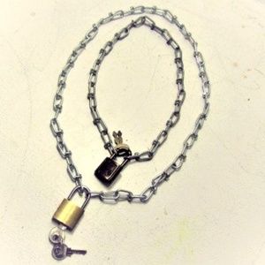 MTO Sub Lock and Chain Necklace